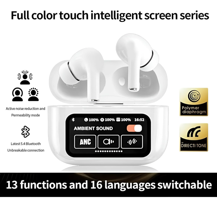 Display Bluetooth Airpods with ANC