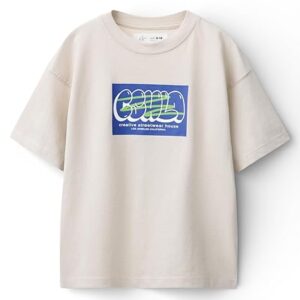Alan Jones Clothing Boys Oversized Cotton Printed T-Shirt | Round Neck, Short Sleeves, Casual Wear
