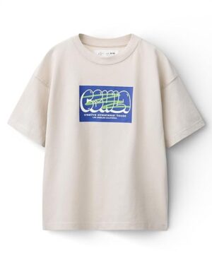 Alan Jones Clothing Boys Oversized Cotton Printed T-Shirt | Round Neck, Short Sleeves, Casual Wear