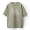 Alan Jones Clothing Boys Oversized Cotton Printed T-Shirt | Round Neck, Short Sleeves, Casual Wear