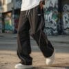 a_ya_meri_product_hai_ Lymio Men's Track Pant – Stylish Loose Fit, Lycra Fabric