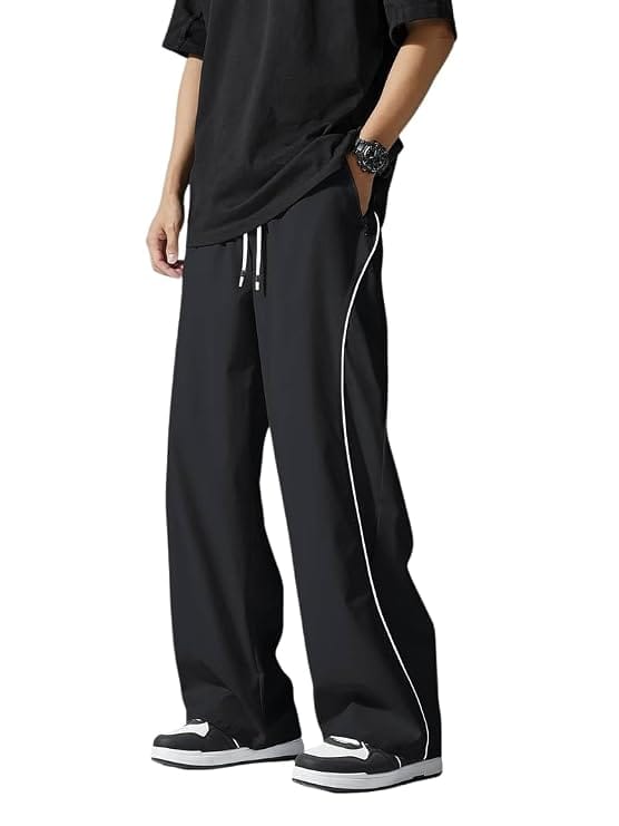 41T2rQeUCwL._SY741_ TAGDO Men's Track Pants Black 2057