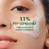 Simple Barrier Repair Hydrating Cleanser creamy texture swatch Simple Barrier Repair Hydrating Cleanser creamy texture swatch
