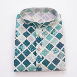 blue kurta for men studio product photography