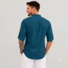 multiple color options for embroidered short kurta for men multiple color options for embroidered short kurta for men